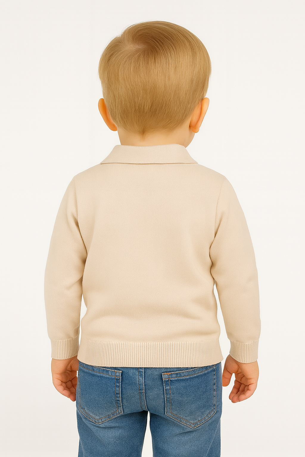NOAH MERINO BUTTONLESS POLOSHIRT