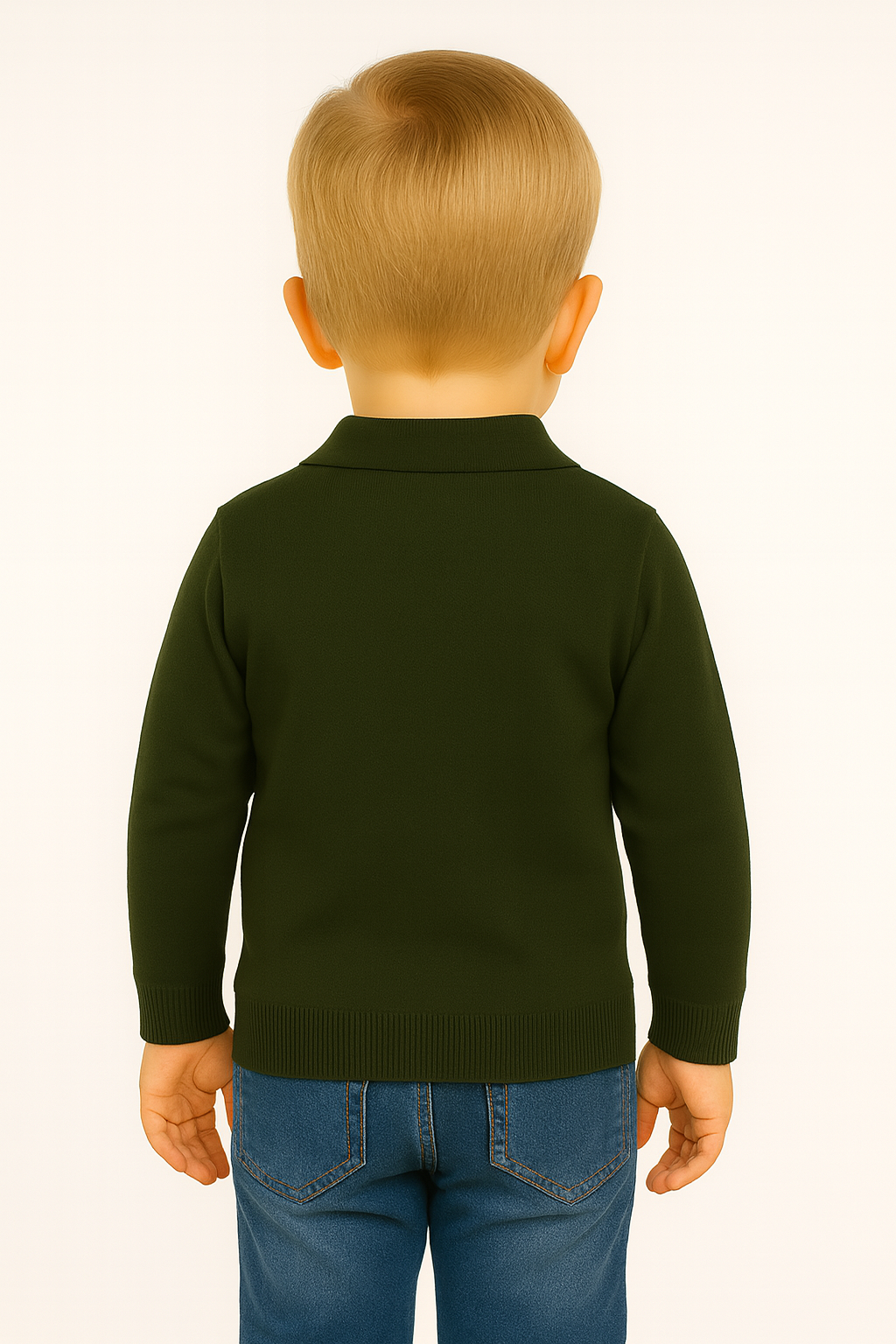 NOAH MERINO BUTTONLESS POLOSHIRT