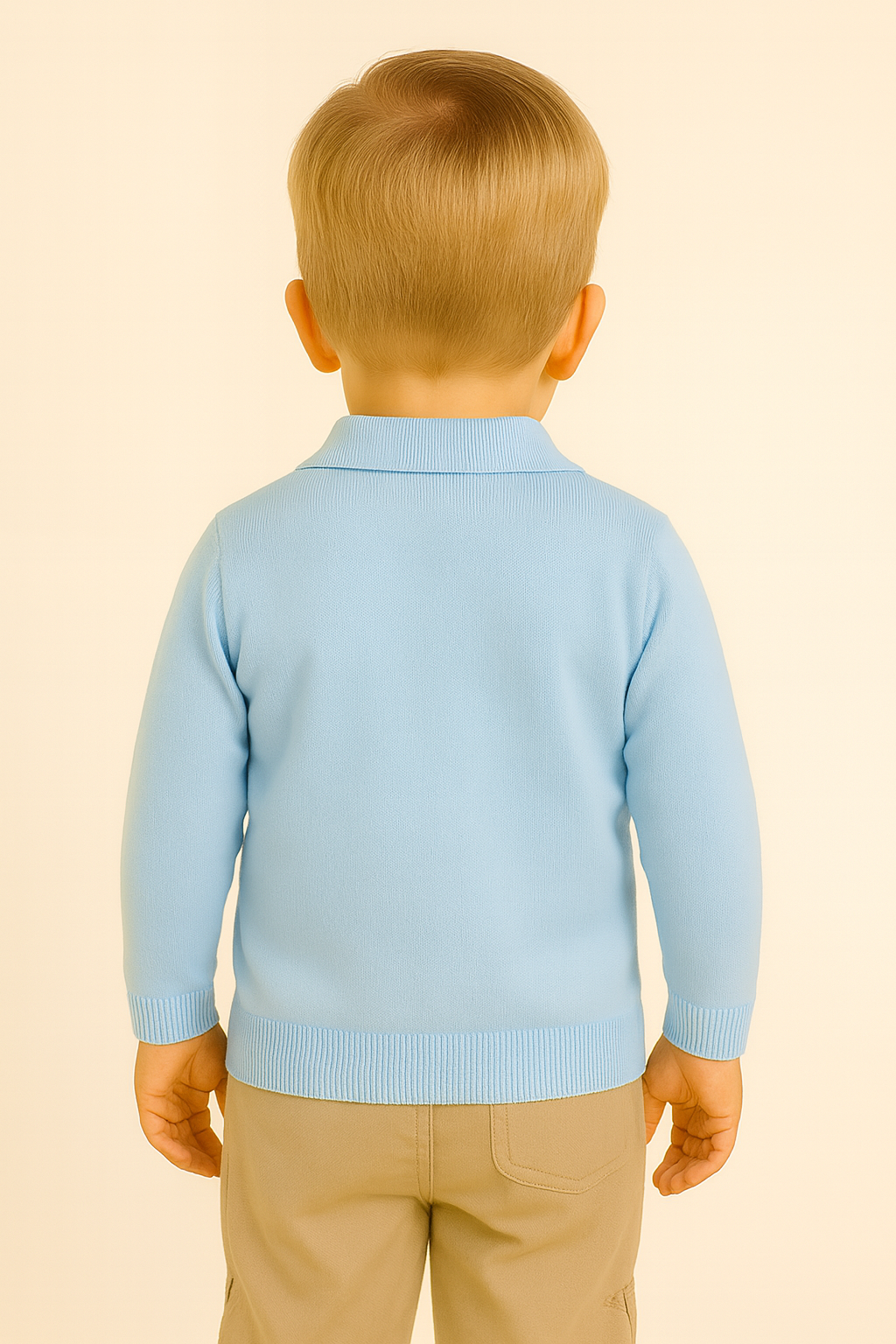 NOAH MERINO BUTTONLESS POLOSHIRT